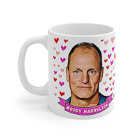 Woody Harrelson  Cute Gift Mug. Stunning Oil Painting Design. Great Fan Present! Handmade Locally!