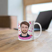 Daniel Radcliffe Cute Gift Mug. Stunning Oil Painting Design. Great Fan Present! Handmade Locally