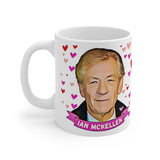 Ian McKellen Cute Gift Mug. Stunning Oil Painting Design. Great Fan Present! Handmade Locally