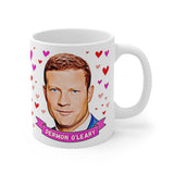 Dermon O'Leary Cute Mug. Great Present For Fans! Handmade in England