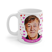 Stephen Fry Cute Gift Mug. Stunning Oil Painting Design. Great Fan Present! Handmade Locally