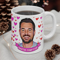 Martin Compston Cute Gift Mug. Stunning Oil Painting Design. Great Line Of Duty Fan Present!