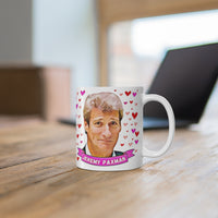 Jeremy Paxman Cute Gift Mug. Stunning Oil Painting Design. Great Fan Present! Handmade Locally!