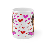 Harry Styles Cute Gift Mug. Stunning Oil Painting Design. Great Fan Present! Handmade in England.