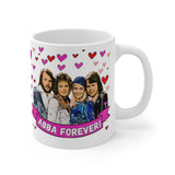 ABBA Forever! Cute Gift Mug. Stunning Oil Painting Design. Great Fan Present! Handmade Locally