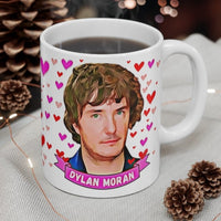 Dylan Moran Cute Gift Mug. Stunning Oil Painting Design. Great Fan Present! Handmade Locally