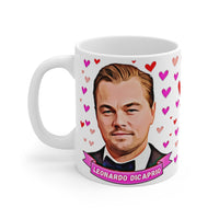 Leonardo DiCaprio Cute Gift Mug. Stunning Oil Painting Design. Great Present For Fans! Handmade Locally.