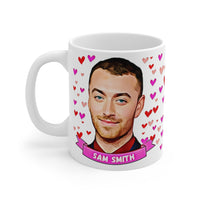 Sam Smith Cute Gift Mug. Stunning Oil Painting Design. Great Fan Present! Handmade Locally