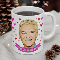 Phillip Schofield Cute Mug. Great Present For Fans! Handmade in England