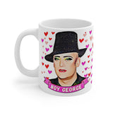 Boy George Cute Gift Mug. Stunning Oil Painting Design. Great Fan Present! Handmade Locally