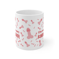 Stop Being An Angry Knobhead! Gift Mug - Funny & Rude Humour Present To Say Sorry!