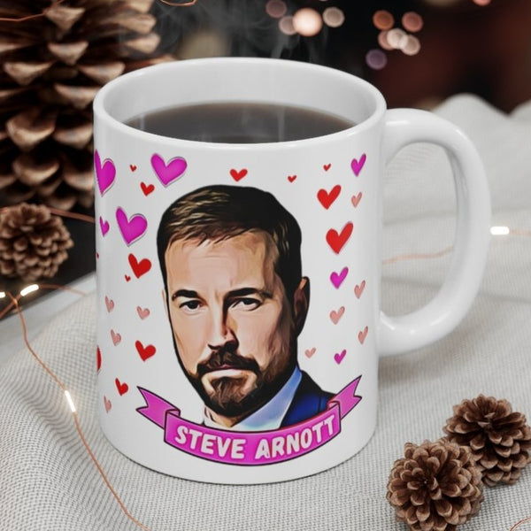 Detective Inspector Steve Arnott Cute Gift Mug. Present For Line Of Duty Fans. Handmade in England