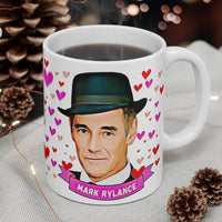 Mark Rylance Cute Gift Mug. Stunning Oil Painting Design. Great Fan Present! Handmade Locally