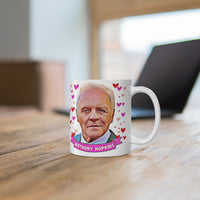 Anthony Hopkins Cute Gift Mug. Stunning Oil Painting Design. Great Fan Present! Handmade Locally