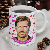 Nikolaj Coster-Waldau Cute Gift Mug. Stunning Oil Painting Design. Great Fan Present! Handmade Locally