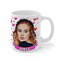 Adele Cute Gift Mug. Stunning Oil Painting Design. Great Fan Present! Handmade