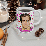 Copy of Jake Gyllenhaal Cute Gift Mug. Stunning Oil Painting Design. Great Fan Present! Handmade