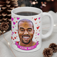 Kayne West Cute Gift Mug. Stunning Oil Painting Design. Great Fan Present! Handmade Locally