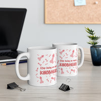 Stop Being An Angry Knobhead! Gift Mug - Funny & Rude Humour Present To Say Sorry!