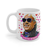 Stevie Wonder Cute Gift Mug. Stunning Oil Painting Design. Great Fan Present! Handmade Locally