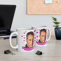 Jean Claude Van Damme Cute Gift Mug. Stunning Oil Painting Design. Great Fan Present! Handmade