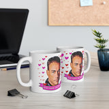 Jean Claude Van Damme Cute Gift Mug. Stunning Oil Painting Design. Great Fan Present! Handmade