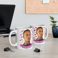 Jacob Anderson Cute Gift Mug. Stunning Oil Painting Design. Great Fan Present! Handmade Locally