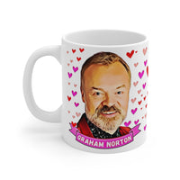 Graham Norton Cute Gift Mug. Stunning Oil Painting Design. Great Fan Present! Handmade Locally