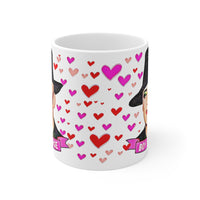 Boy George Cute Gift Mug. Stunning Oil Painting Design. Great Fan Present! Handmade Locally