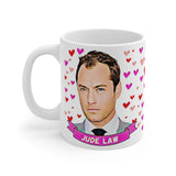 Jude Law Cute Gift Mug. Stunning Oil Painting Design. Great Fan Present! Handmade Locally