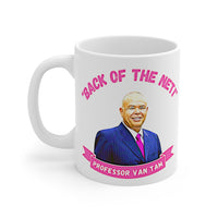 Professor Jonathan Van Tam "Back of the NET!" JVT Gift Mug. Handmade in England