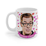 Richard Osman Gift Mug. Stunning Oil Painting Design. Great Fan Present! Handmade Locally