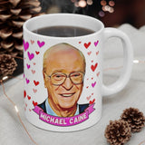 Michael Caine Cute Gift Mug. Stunning Oil Painting Design. Great Fan Present! Handmade Locally