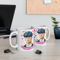 Thomas Shelby Peaky Blinders Cute Gift Mug. Stunning Oil Painting Design. Great Fan Present! Handmade