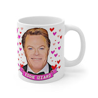 Eddie Izzard Cute Gift Mug. Stunning Oil Painting Design. Great Fan Present! Handmade Locally