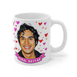 Kunal Nayyar Cute Gift Mug. Stunning Oil Painting Design. Great Fan Present! Handmade Locally