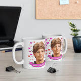 Louis Tomlinson Cute Gift Mug. Stunning Oil Painting Design. Great Fan Present! Handmade