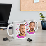 Ryan Goslin Cute Mug. Great Present For Fans! Handmade in England