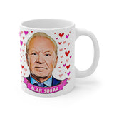 Alan Sugar Cute Gift Mug. Stunning Oil Painting Design. Great Fan Present! Handmade Locally!