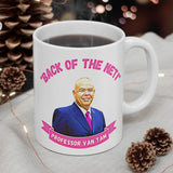 Professor Jonathan Van Tam "Back of the NET!" JVT Gift Mug. Handmade in England