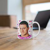 Matt LeBlanc Cute Mug. Stunning Oil Painting Design. Great Present For Joey Friends Fans! Handmade.