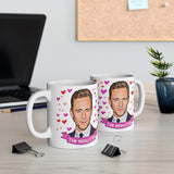 Tom Hiddleston Cute Gift Mug. Stunning Oil Painting Design. Great Fan Present! Handmade Locally