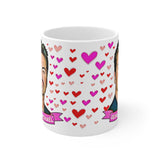 George Michael Cute Gift Mug. Stunning Oil Painting Design. Great Fan Present! Handmade Locally!