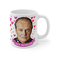 Jack Nicholson  Cute Gift Mug. Stunning Oil Painting Design. Great Fan Present! Handmade in USA