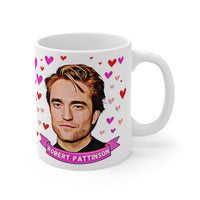 Robert Pattinson Cute Gift Mug. Stunning Oil Painting Design. Great Fan Present! Handmade in England.