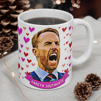 Gareth Southgate Cute Gift Mug. Stunning Oil Painting Design. Great England Manager Football Team Fan Present! Handmade Locally