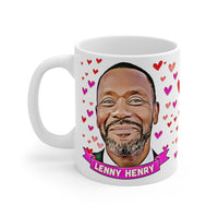 Lenny Henry Cute Gift Mug. Stunning Oil Painting Design. Great Fan Present! Handmade Locally