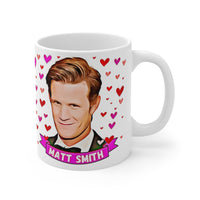 Matt Smith Cute Gift Mug. Stunning Oil Painting Design. Great Fan Present! Handmade Locally