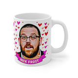 Nick Frost Cute Gift Mug. Stunning Oil Painting Design. Great Fan Present! Handmade Locally