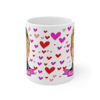 Ellen DeGeneres LGBTQ Cute Gift Mug. Stunning Oil Painting Design. Great Fan Present! Handmade Locally